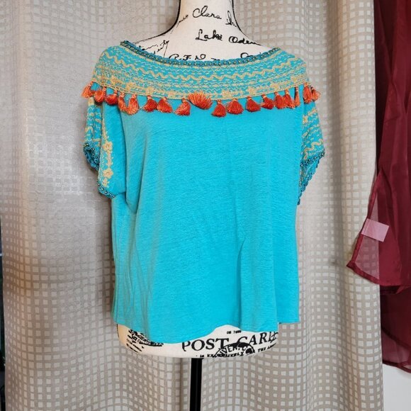 Calypso St. Barth 100% Linen Top - Size XS - Picture 10 of 10